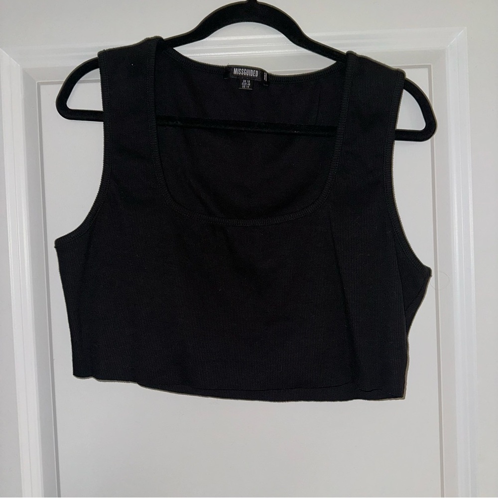 Missguided Black Women's Crop Top